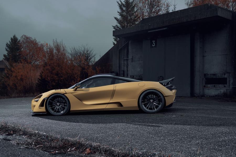  McLaren 720S N-Largo by Novitec Rosso on Vossen Wheels (MC2) 2018 года  (фото 23 из 72)